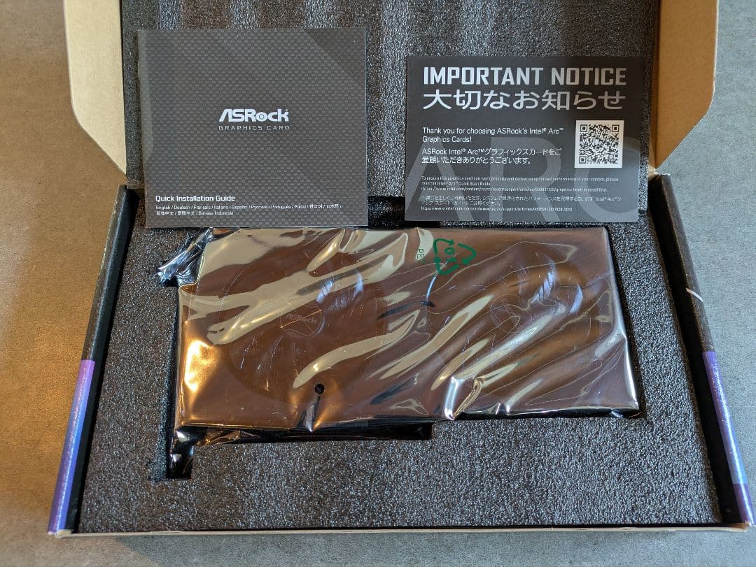 グラフィックボード・グラボ・ビデオカード ASRock Intel Arc A770 Challenger 16GB OC
