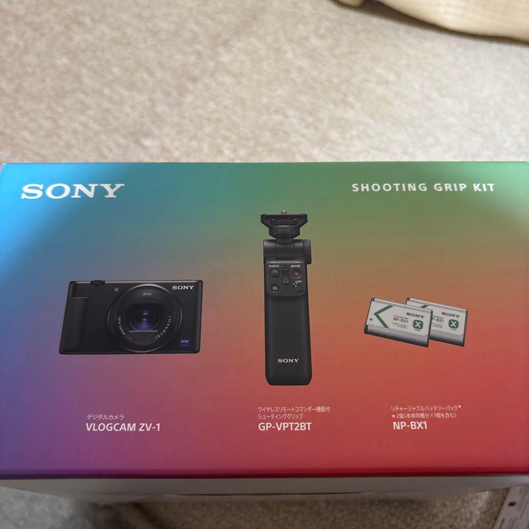 SONY ZV-1G Shooting Grip Kit ＋充電器セット付き