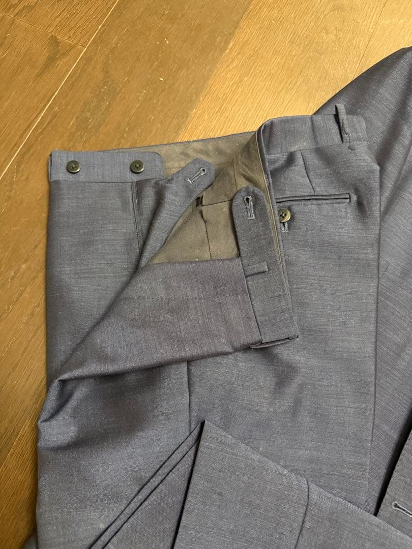 BEAMS F／モヘア混シングルスーツ　極美品　春夏