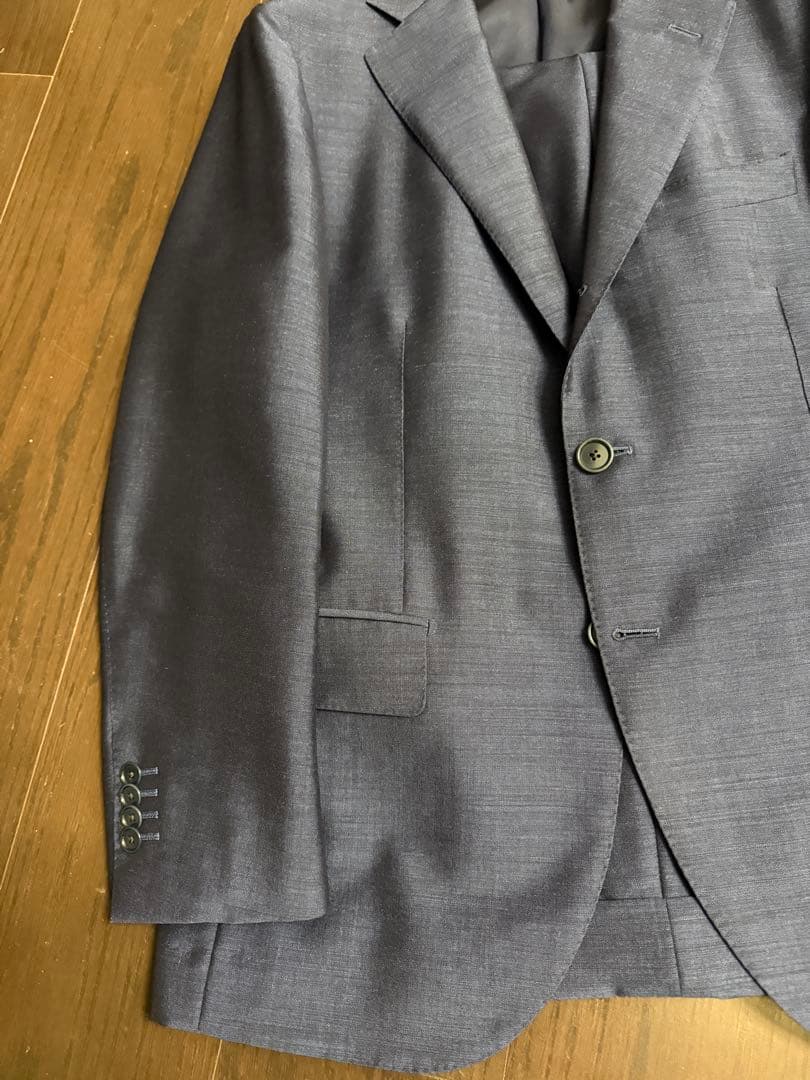 BEAMS F／モヘア混シングルスーツ　極美品　春夏