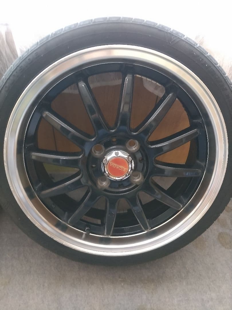 Sicada 16インチ ブラックホイール 4本セット　165/45R16