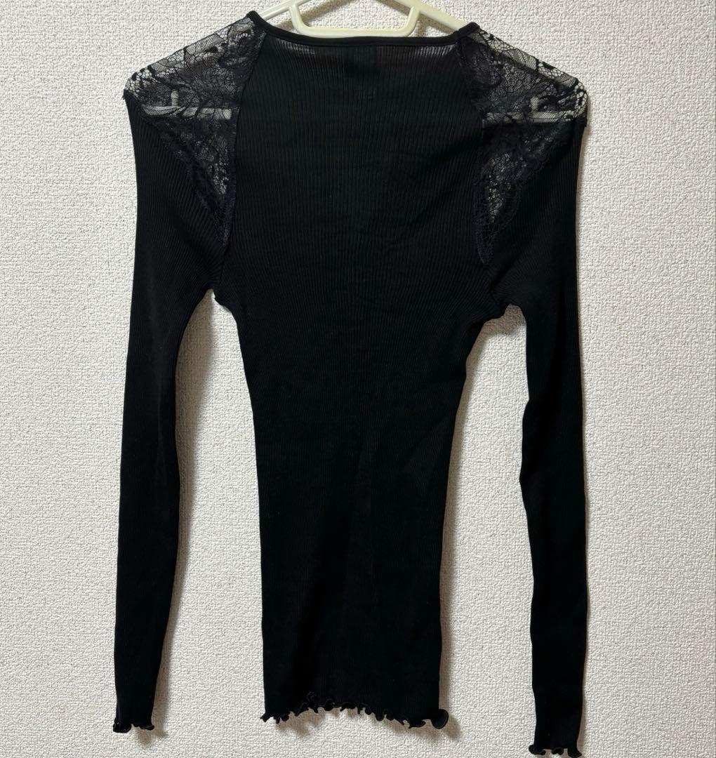 美品 オスカリート レースニット