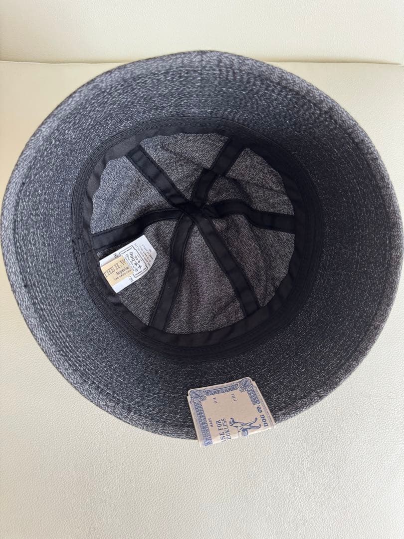 THE H.W.DOG&CO. CHAMBRAY SAILOR HAT バケハ