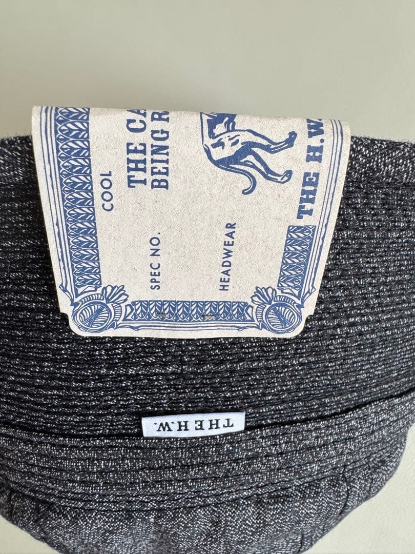 THE H.W.DOG&CO. CHAMBRAY SAILOR HAT バケハ