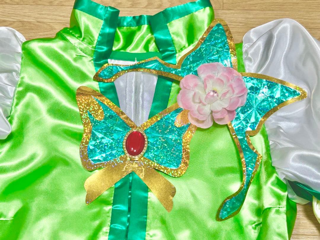 プリキュア コスプレ 衣装 ウィッグブーツカバー付き キュアミント フルセット