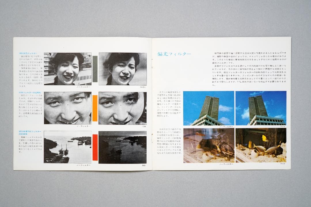ニコン　フィルター　カタログ　1964年1月　昭和レトロ