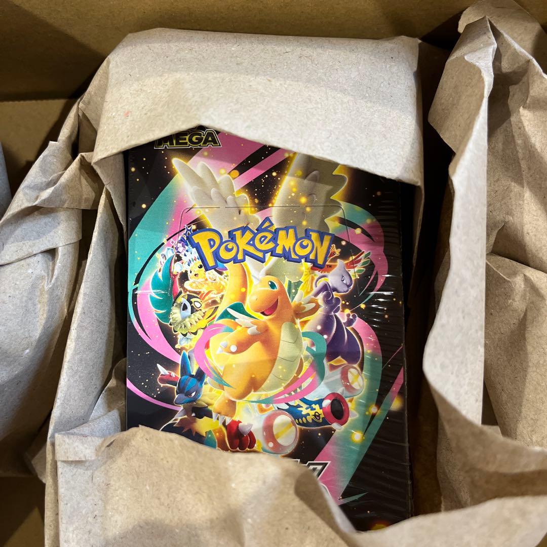 ポケモンカードゲーム MEGAドリームEX 未開封　シュリンク付き　ポケセン産