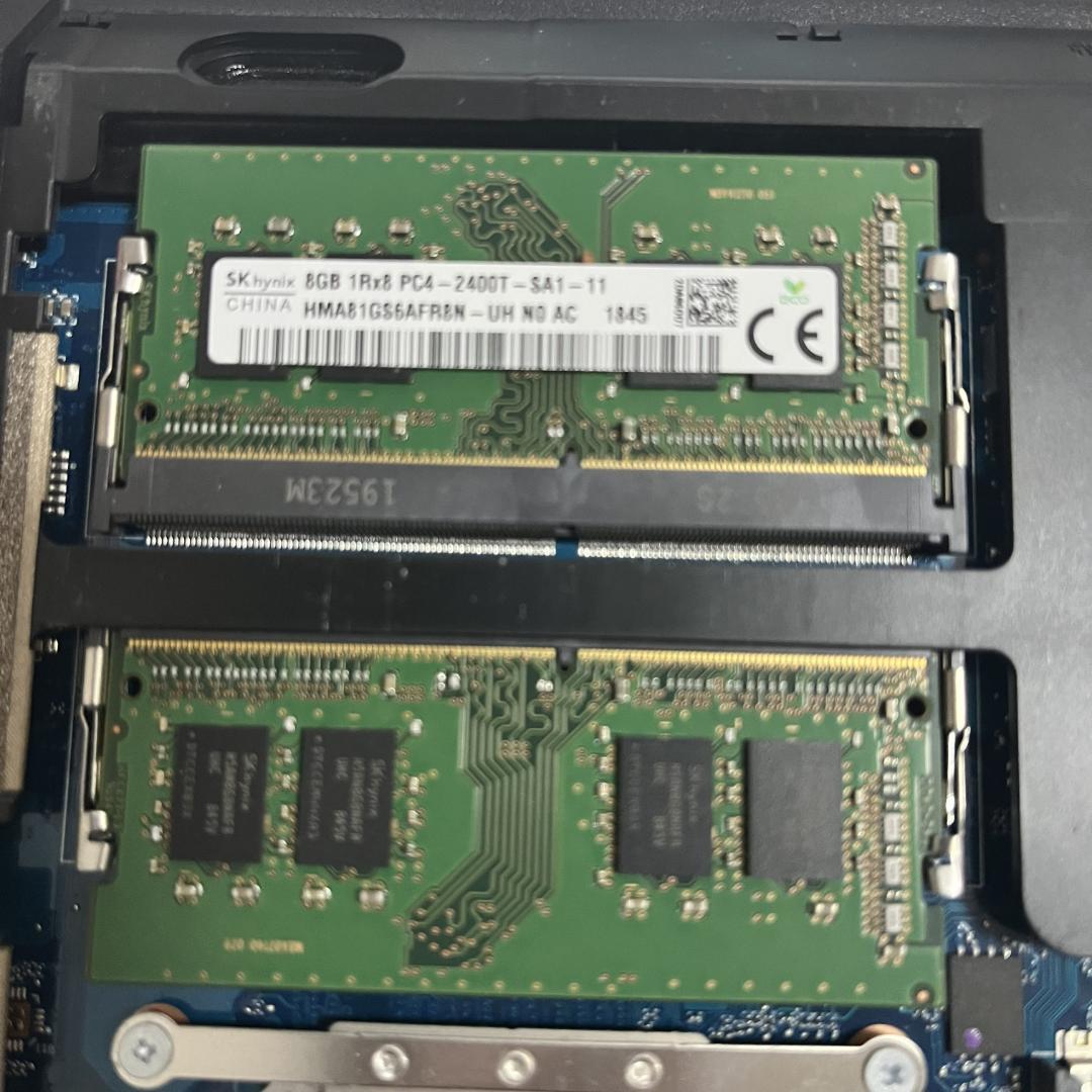 SK hynix 8G 1Rx8 PC4-2400T-SA1-11×2 計16G