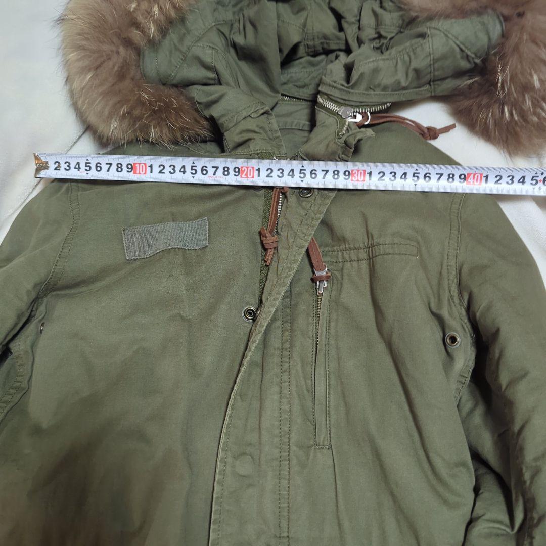 curohse様！！panaji goa ラクーンファー ボリュームモッズコート