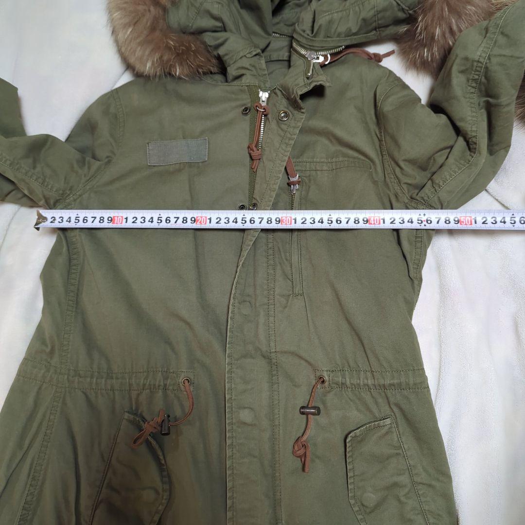 curohse様！！panaji goa ラクーンファー ボリュームモッズコート