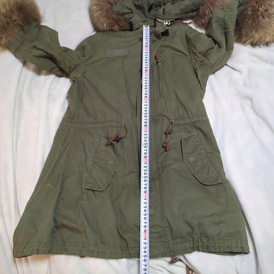 curohse様！！panaji goa ラクーンファー ボリュームモッズコート