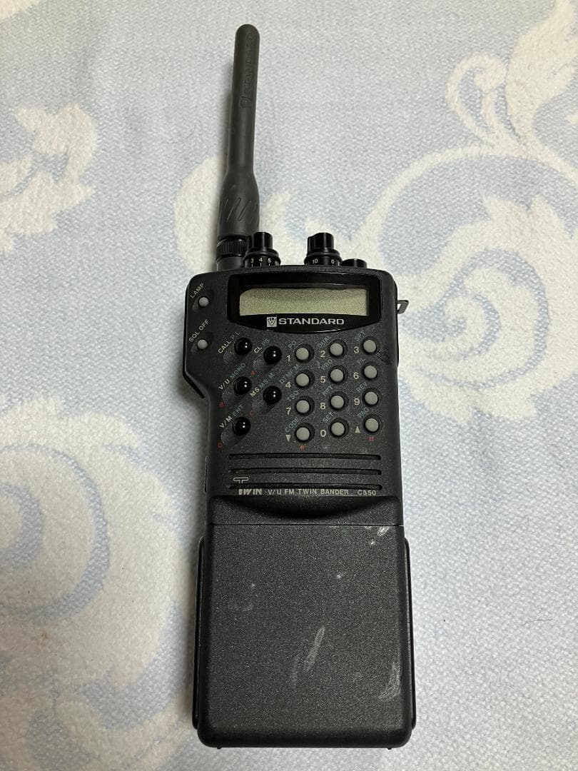 アマチュアハンディ無線機 STANDARD C550 144/430ツインバンダ