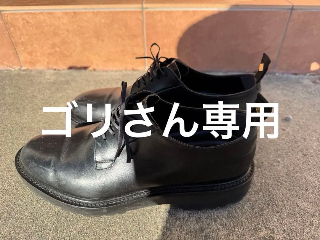 WH ダブルエイチ ヒロシツボウチ×干場義雅 プレーントゥWHS-0010G