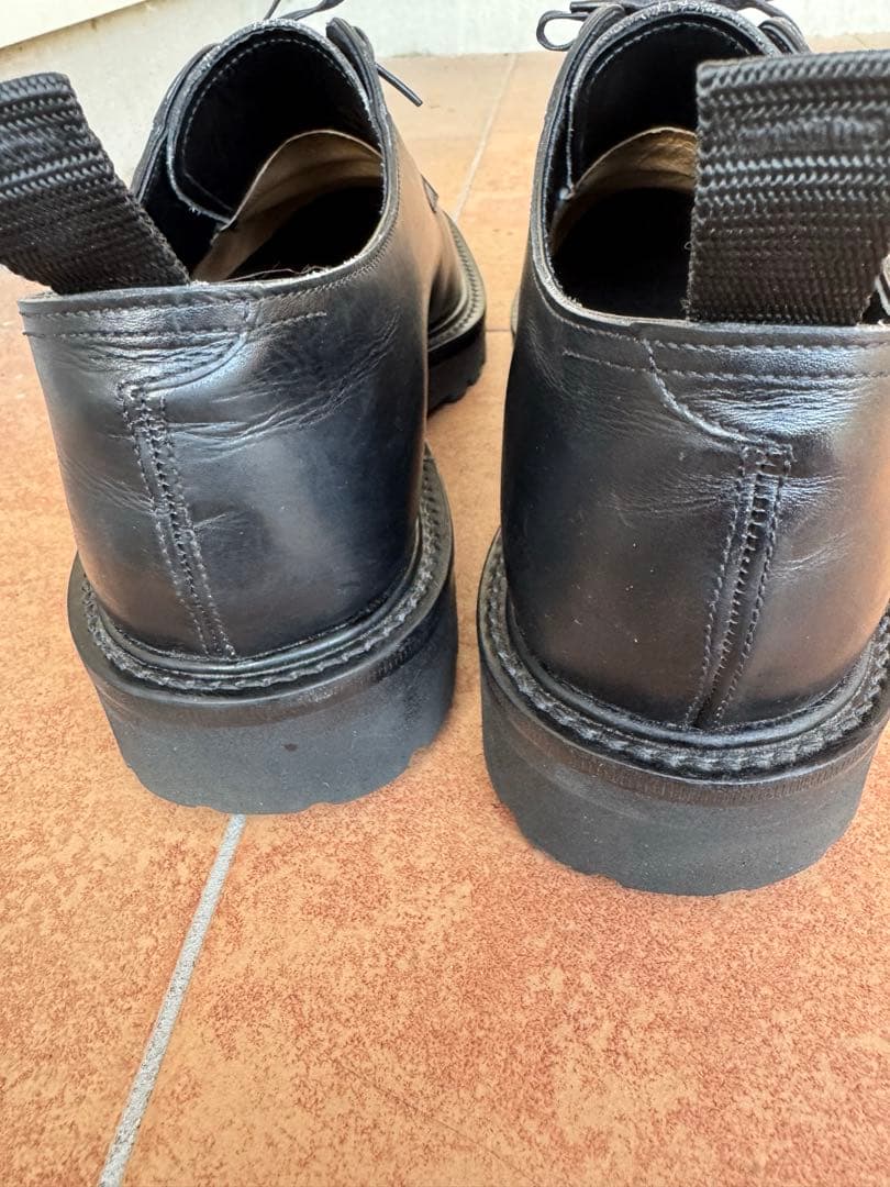 WH ダブルエイチ ヒロシツボウチ×干場義雅 プレーントゥWHS-0010G