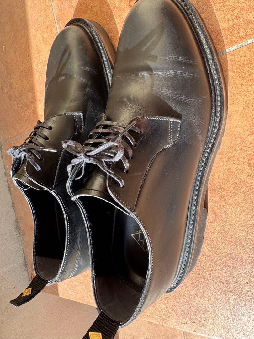 WH ダブルエイチ ヒロシツボウチ×干場義雅 プレーントゥWHS-0010G