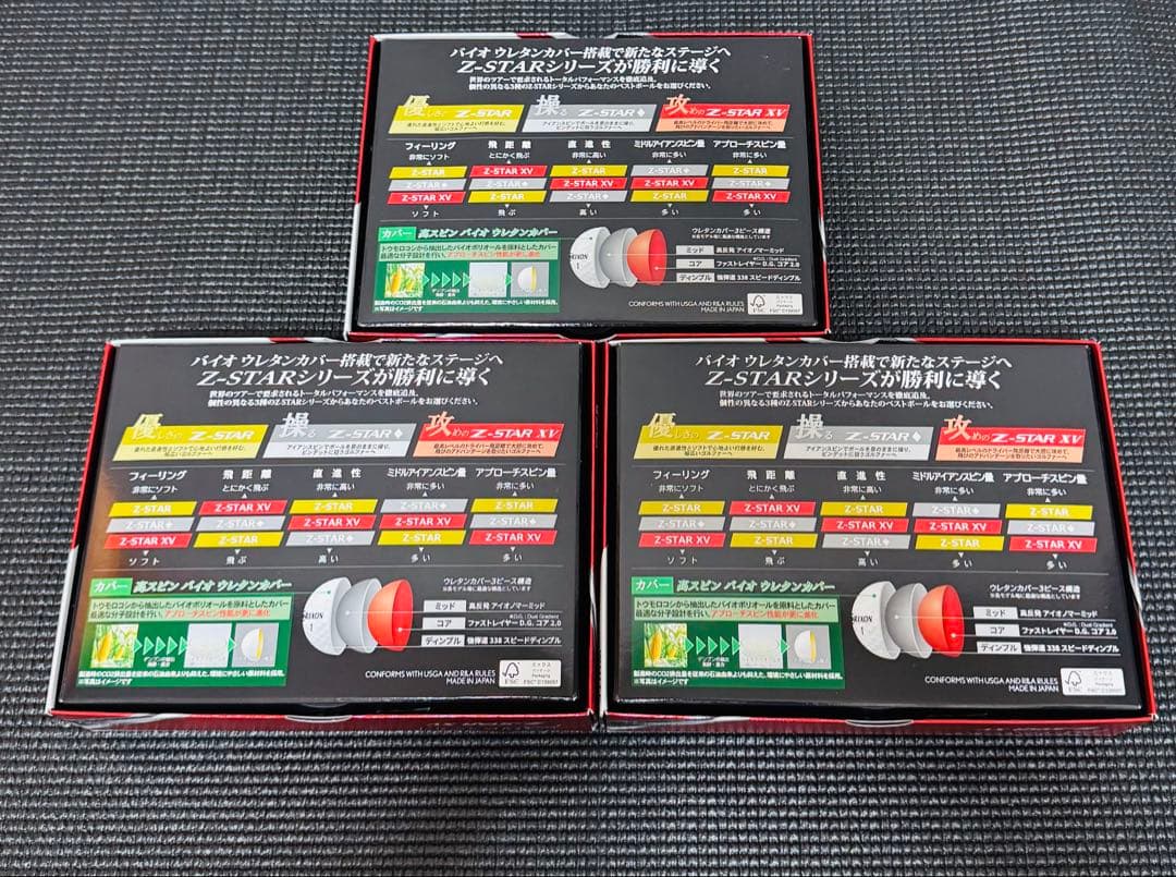 【新品3ダース】スリクソンZ-STAR XV 2025年製