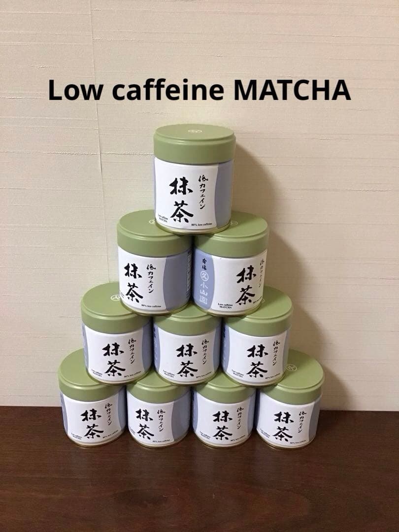 丸久小山園低カフェイン抹茶 40g×10缶