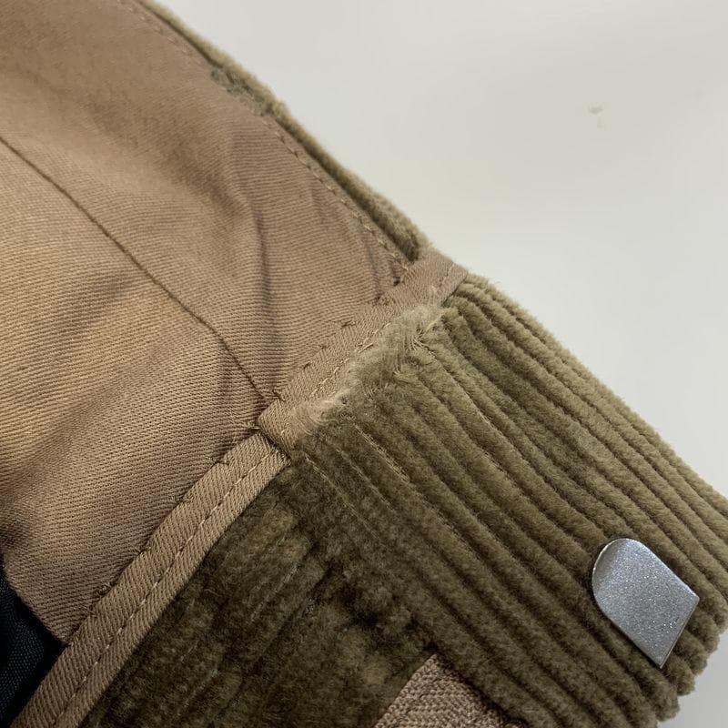 ココロCOMOLI コーデュロイ パイプドステムパンツ スラックス 3