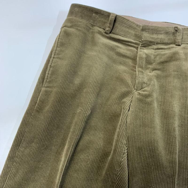 ココロCOMOLI コーデュロイ パイプドステムパンツ スラックス 3