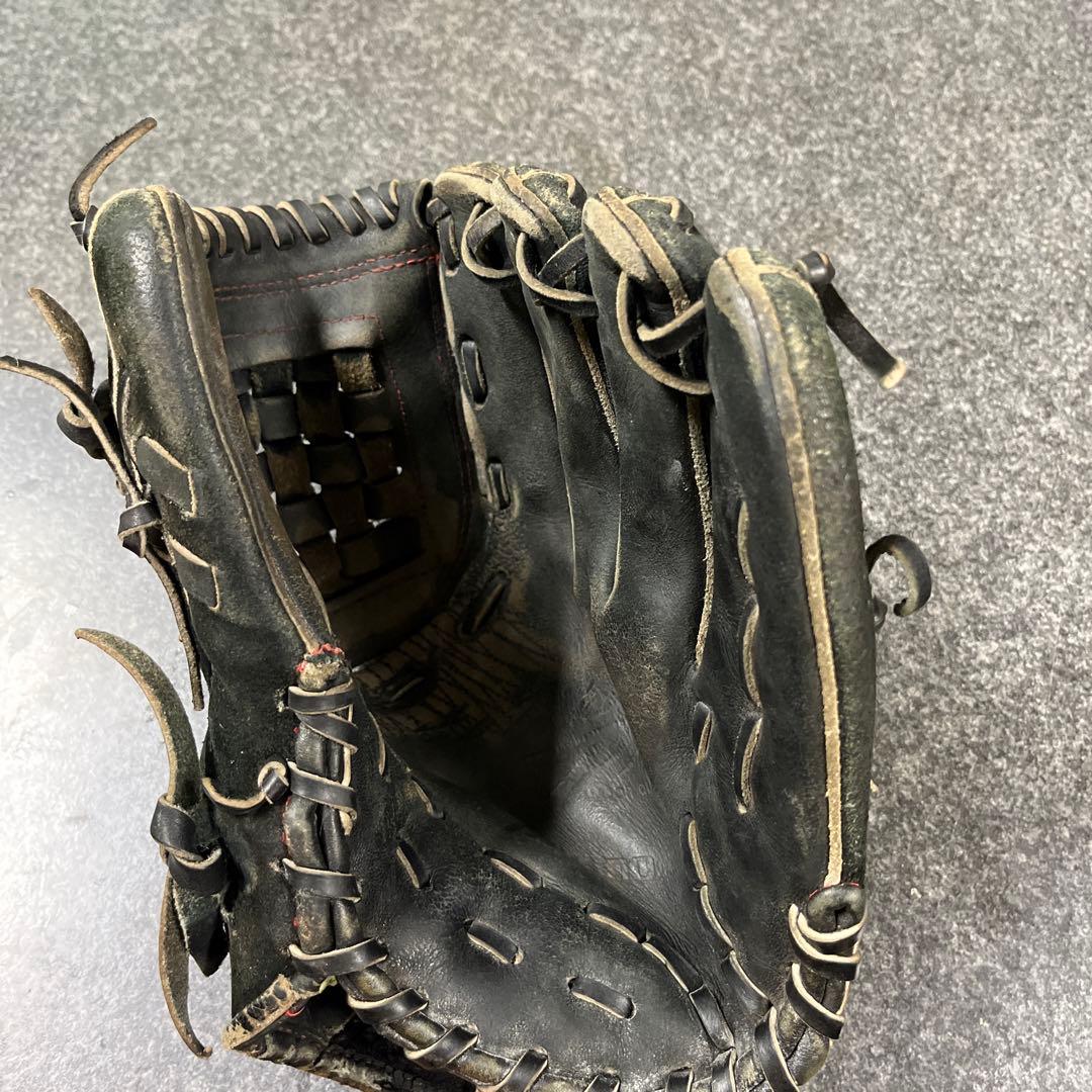 ミズノプロ　右投げ投手用　ヌバック