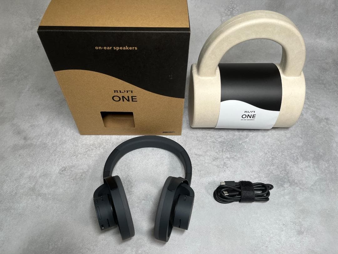 nwm ONE MBH001 オープンイヤー型 ヘッドホン ダークグレイ