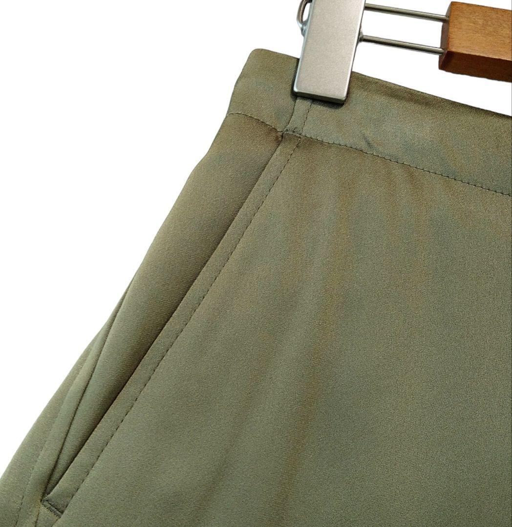 ■美品 THIRD MAGAZINE × mikomori サテンカーゴパンツ