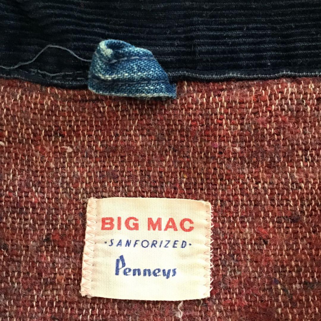 【専用】60s BIG MAC Penneys デニムジャケット ブランケット