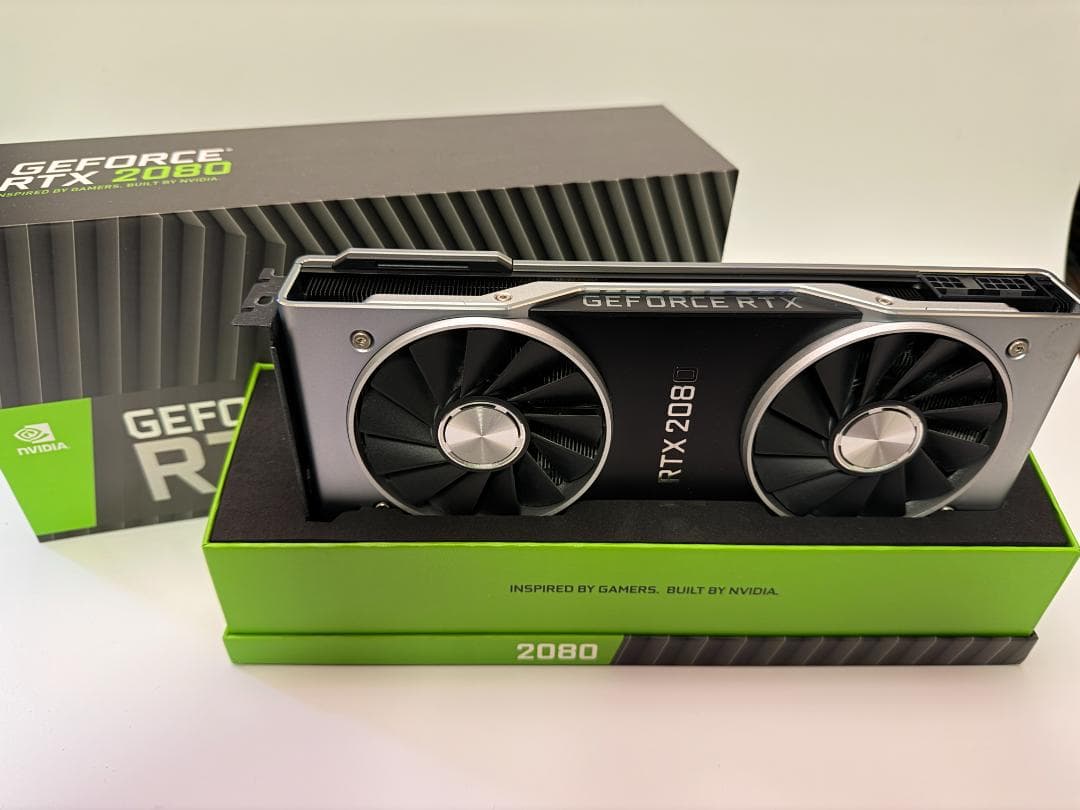 グラフィックボード・グラボ・ビデオカード GeForce RTX 2080 Founders Edition