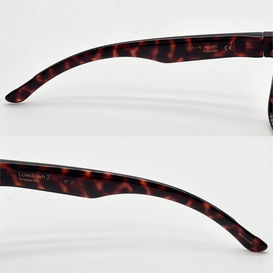 【美品】SMITH Lowdown2 偏光レンズ サングラス べっ甲風 スクエア