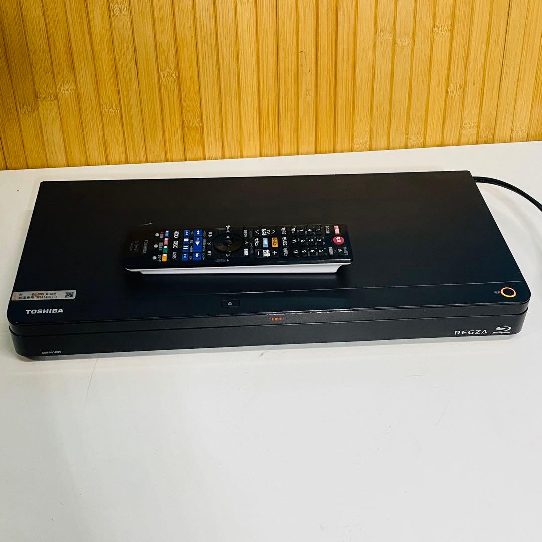 動作確認済み　 Toshiba REGZAブルーレイ DBR-W1009
