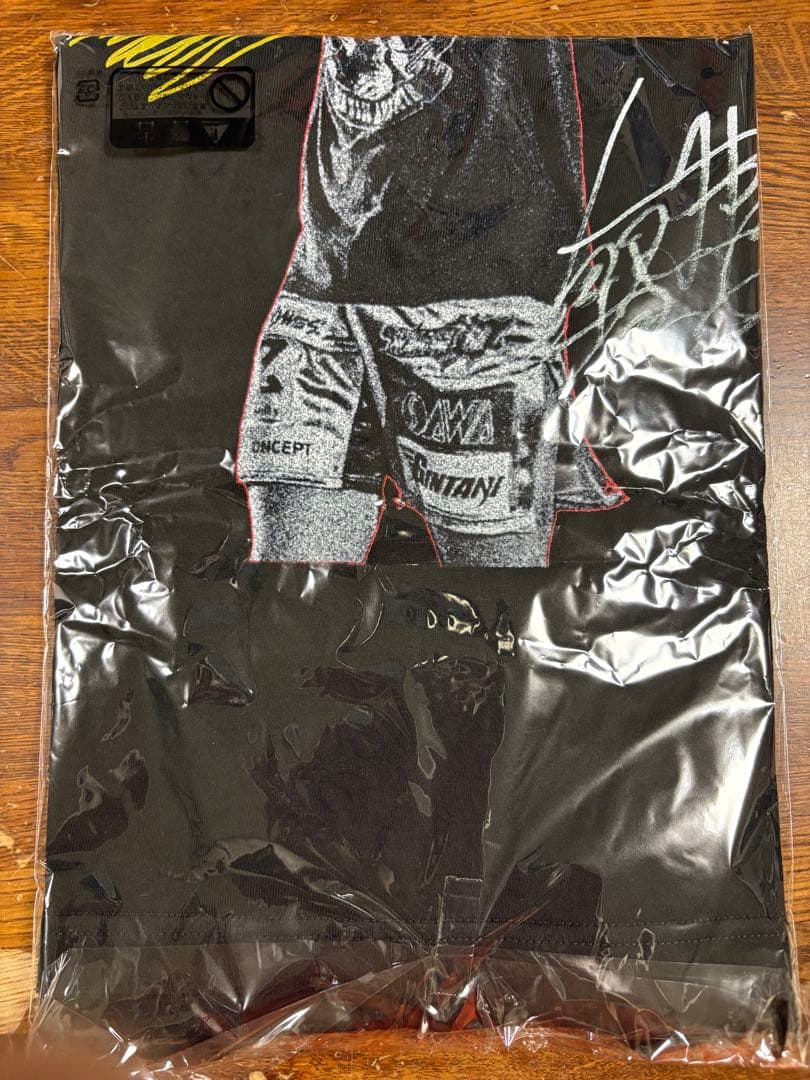 朝倉未来　直筆サイン入りプリントTシャツ　Mサイズ