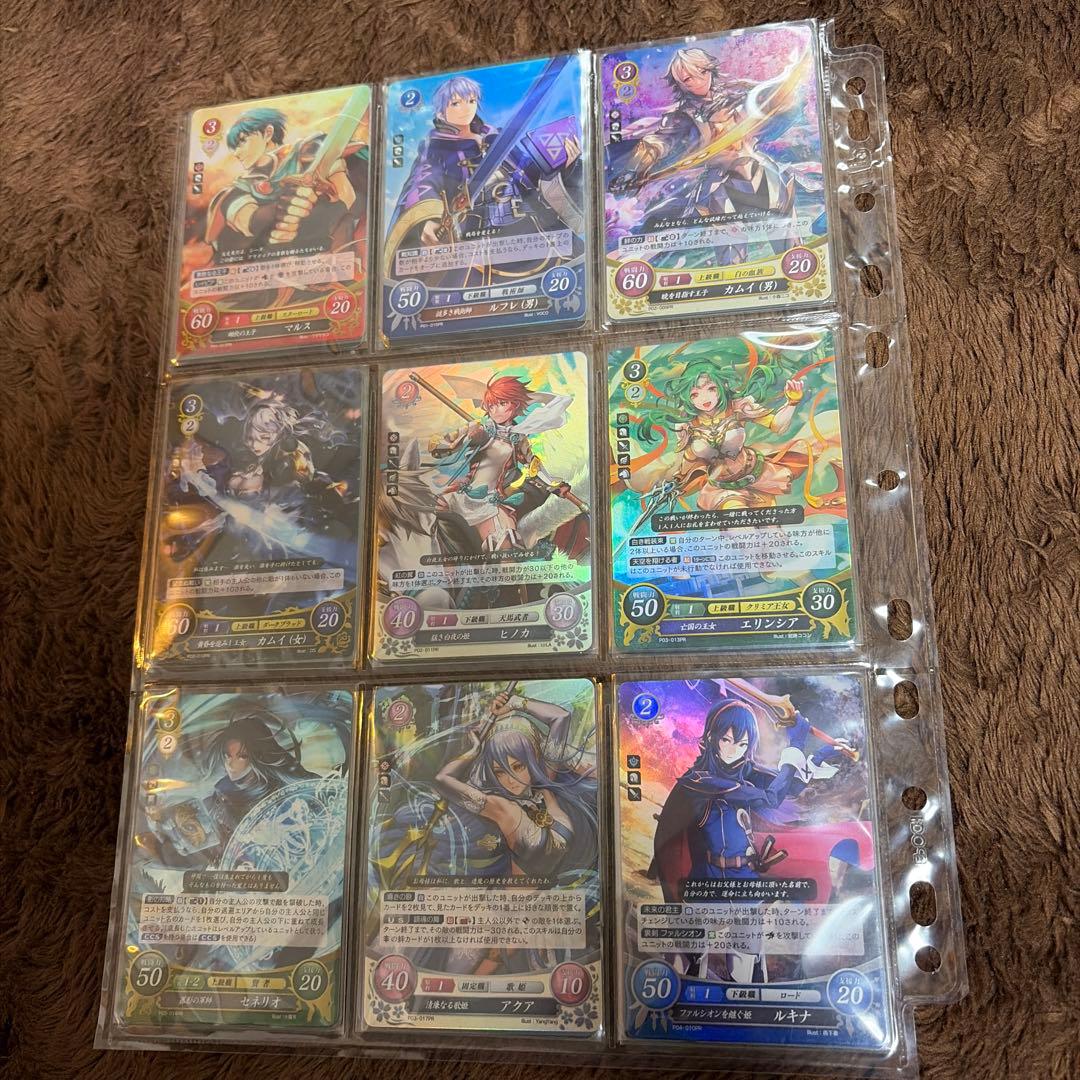 【ダブりなし】 ファイアーエムブレム 0 サイファ SR R まとめ 約185種