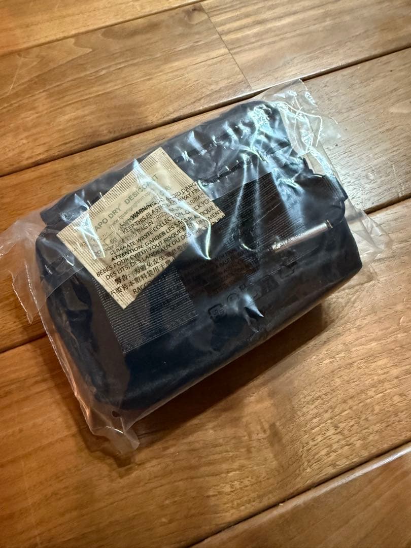 【新品】supreme velvet pouch BLACK