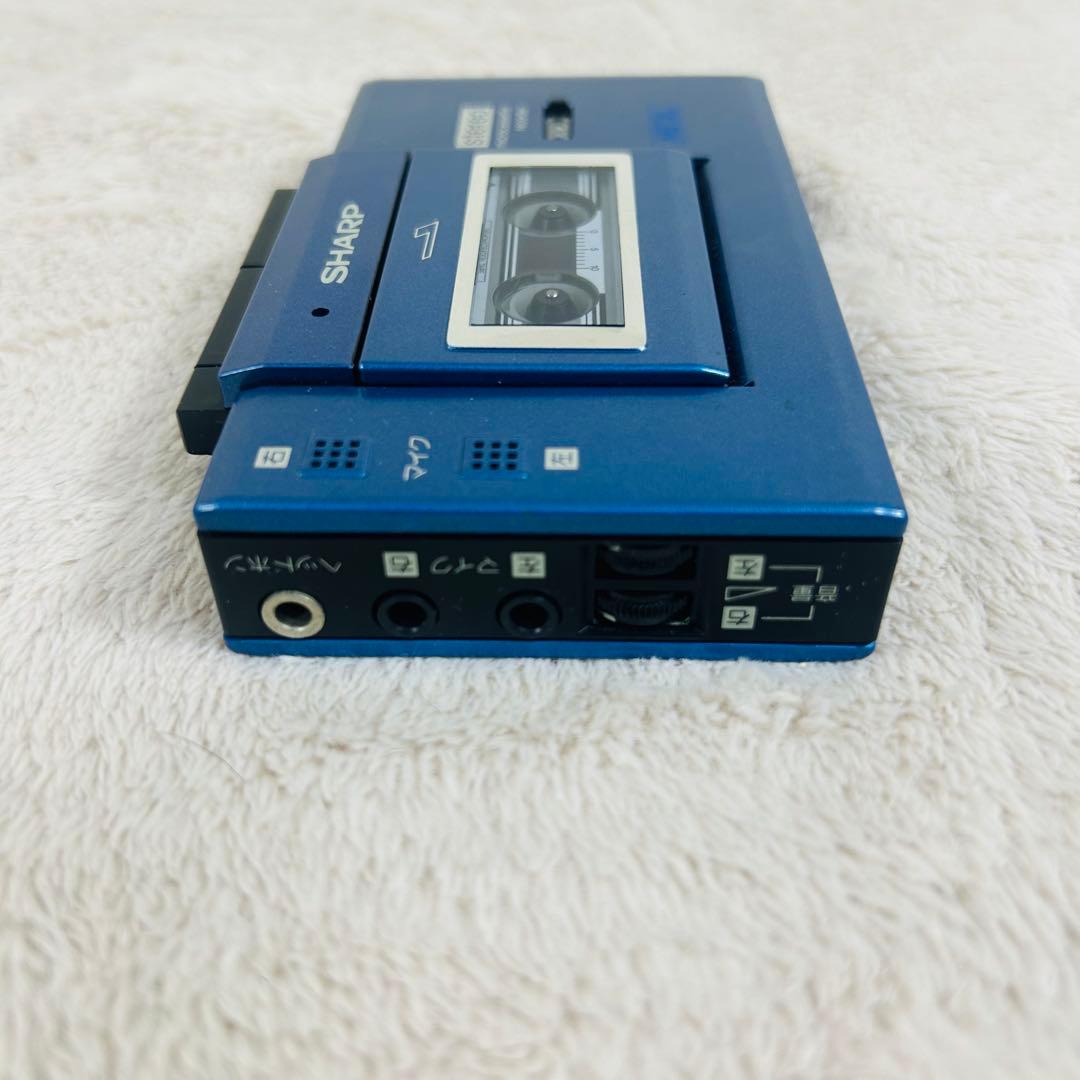 【希少】SHARP AN-103MC マイクロカセットプレーヤー 再生OK