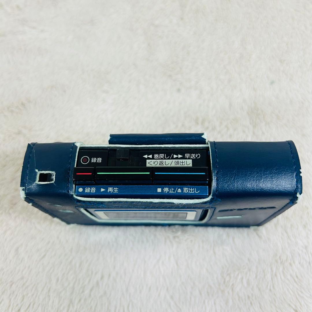 【希少】SHARP AN-103MC マイクロカセットプレーヤー 再生OK