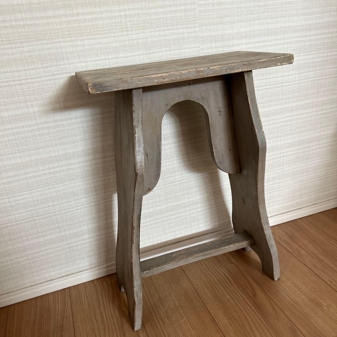 フランスアンティーク　スツール　コンソール　ブロカント　シャビー