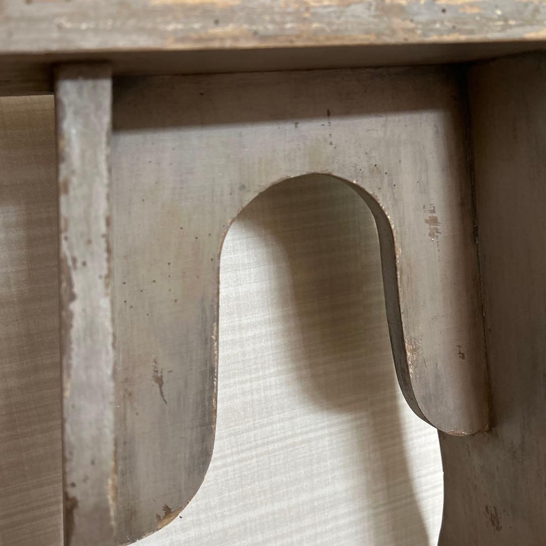 フランスアンティーク　スツール　コンソール　ブロカント　シャビー