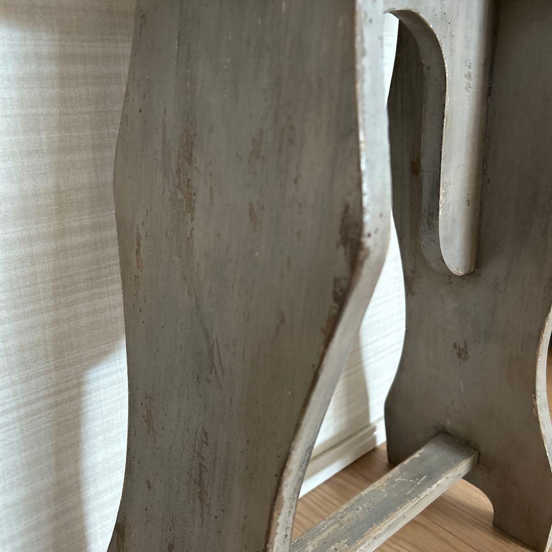 フランスアンティーク　スツール　コンソール　ブロカント　シャビー