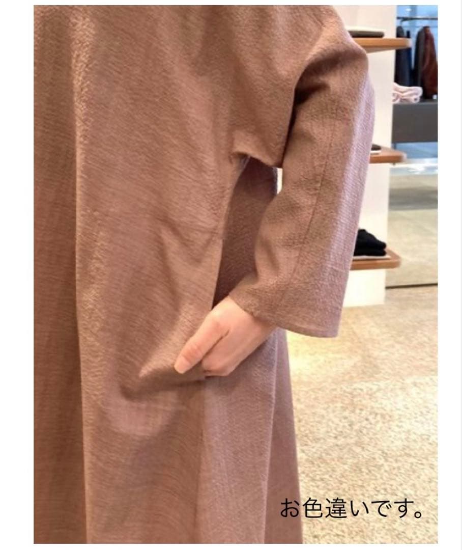 ヨーガンレール　2025ウールコットン平チュニックブラウス