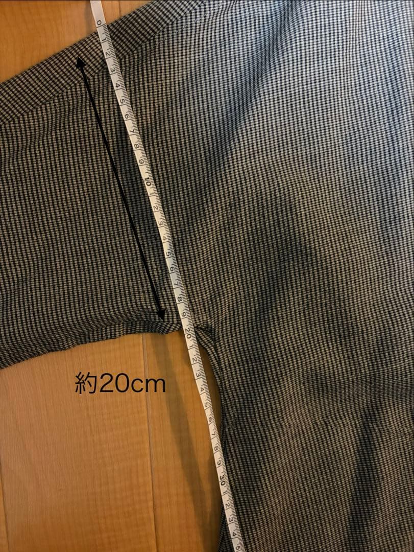 ヨーガンレール　2025ウールコットン平チュニックブラウス