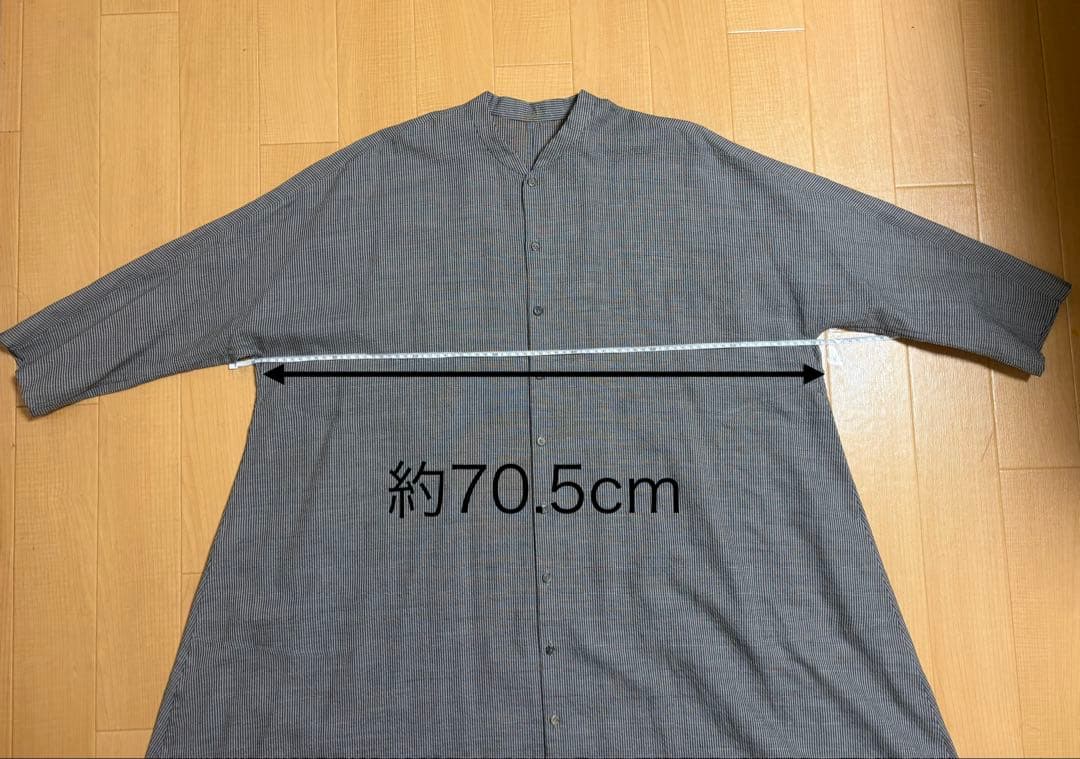 ヨーガンレール　2025ウールコットン平チュニックブラウス