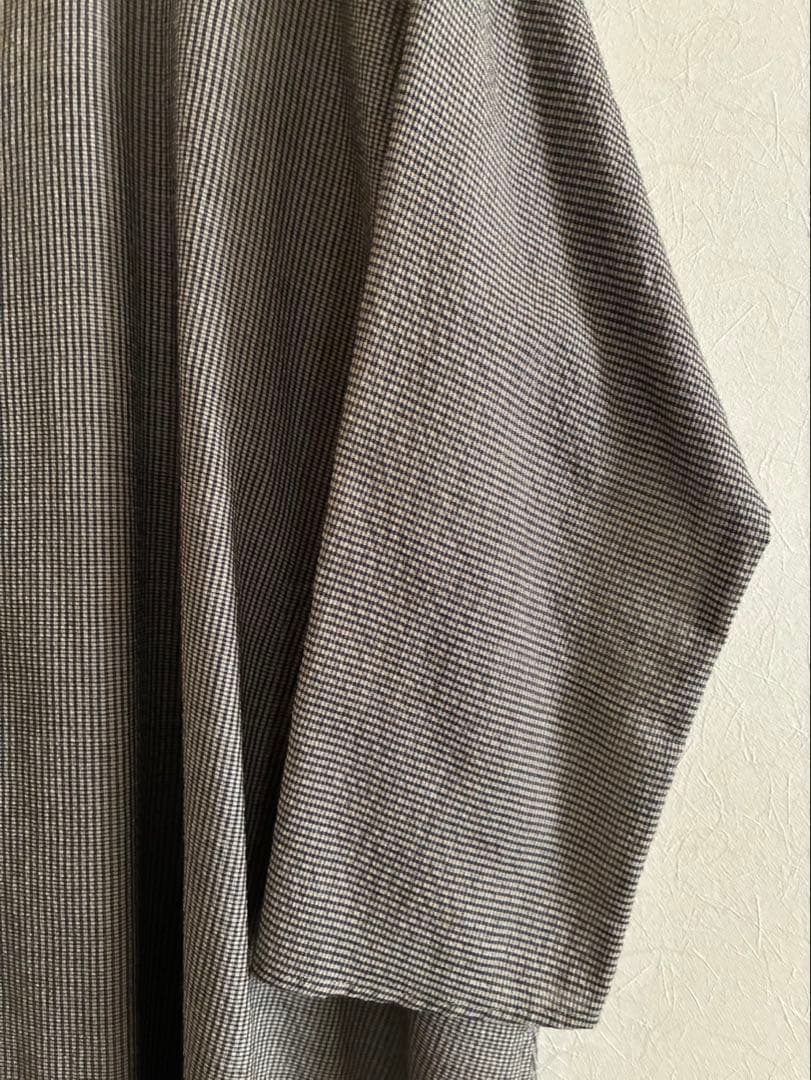 ヨーガンレール　2025ウールコットン平チュニックブラウス