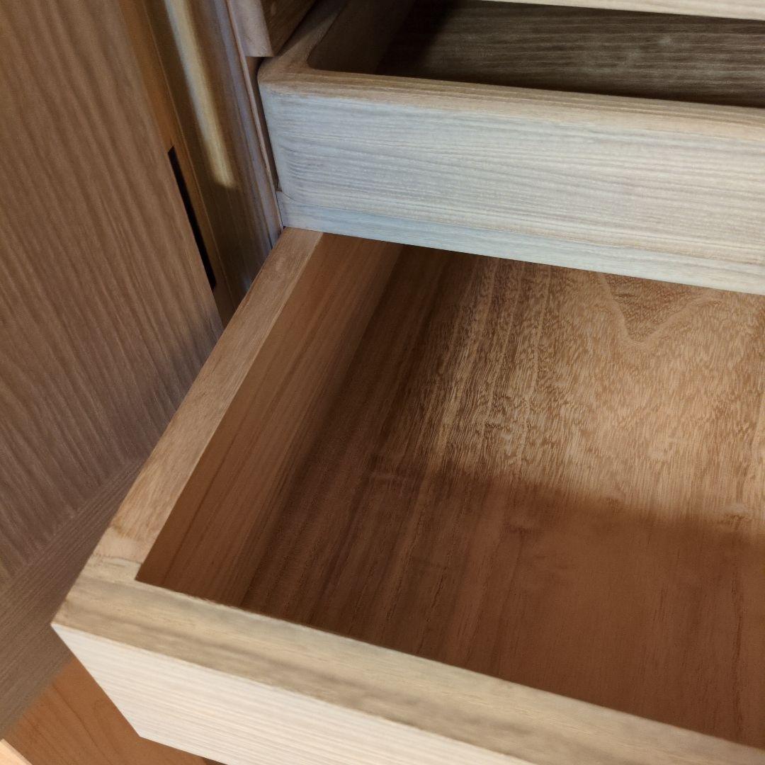 伝統工芸士　一級技能士　長谷川進之介作　 最高級工芸品 桐箪笥　着物