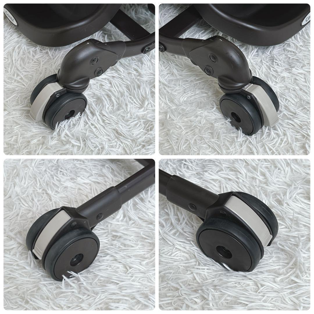 ✨美品✨ Combi コンビ ネムリラAT 新生児 自動 ハイローチェア