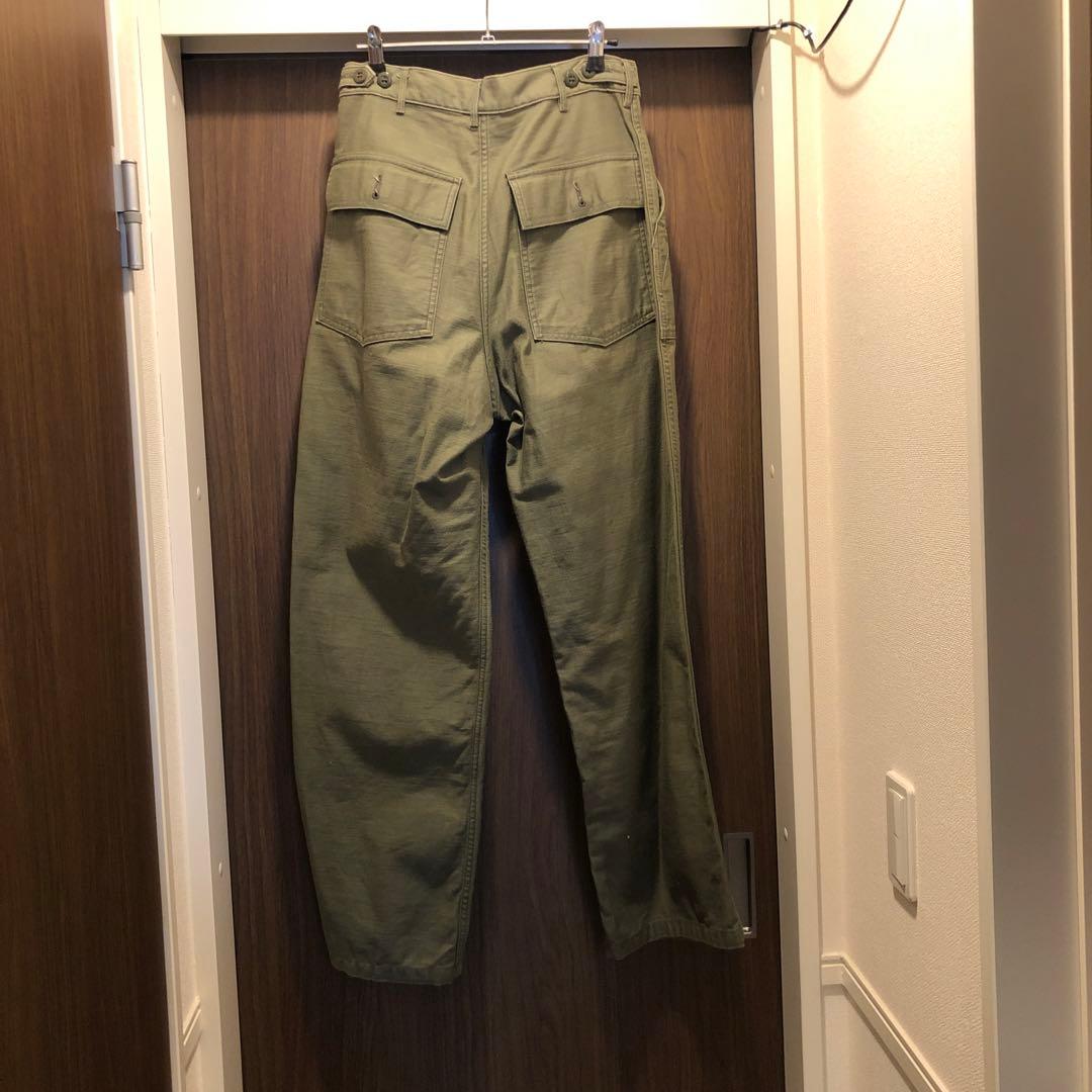 美品　22SS HYKE BACK SATIN BAKER PANTS サイズ4