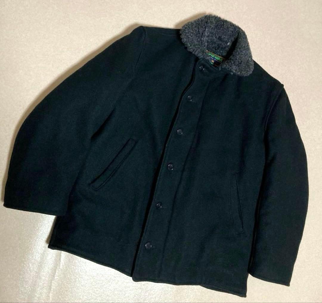 90s USA製 SPIEWAK Melton Wool deck jacket