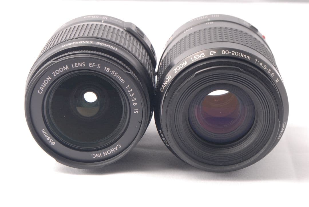 Canon EOS Kiss X2 ★ 一眼レフ望遠レンズ付Wレンズ手振れ補正☆