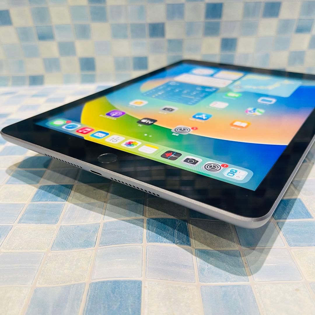 SIMフリー iPad 第5世代 本体 32GB スペースグレイ 電池良好