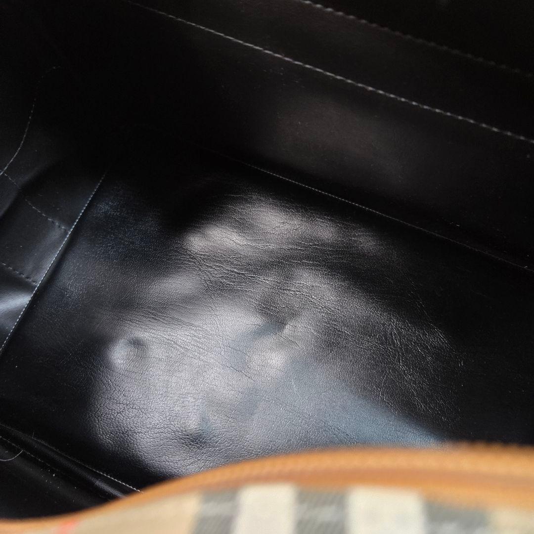 極美品 BURBERRY メッセンジャーバッグ ノバチェック シャドーホース