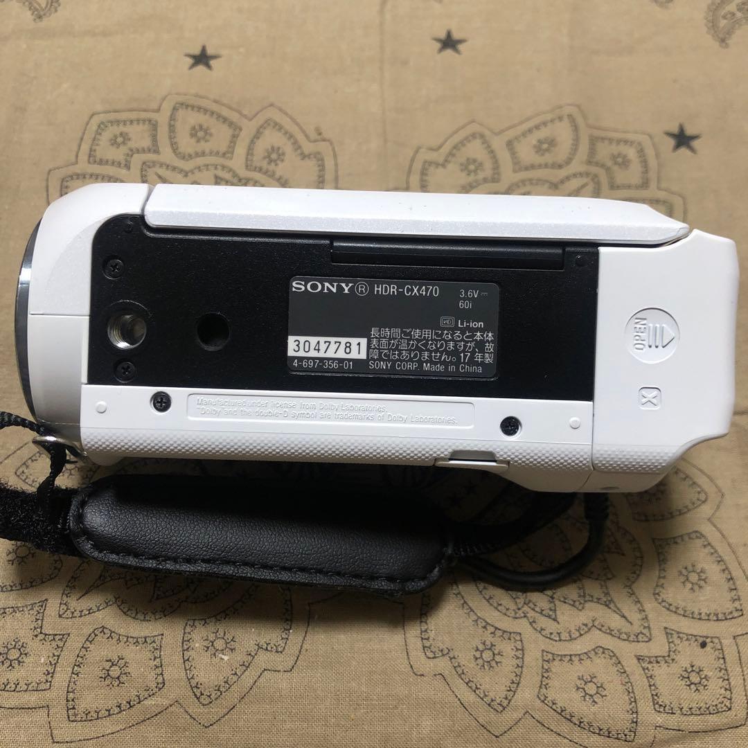 ほぼ新品 SONY HDR-CX470 ビデオカメラ